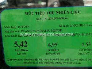 Xe Toyota Wigo 1.2 AT 2021